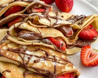 Crêpe Nutella fraise 